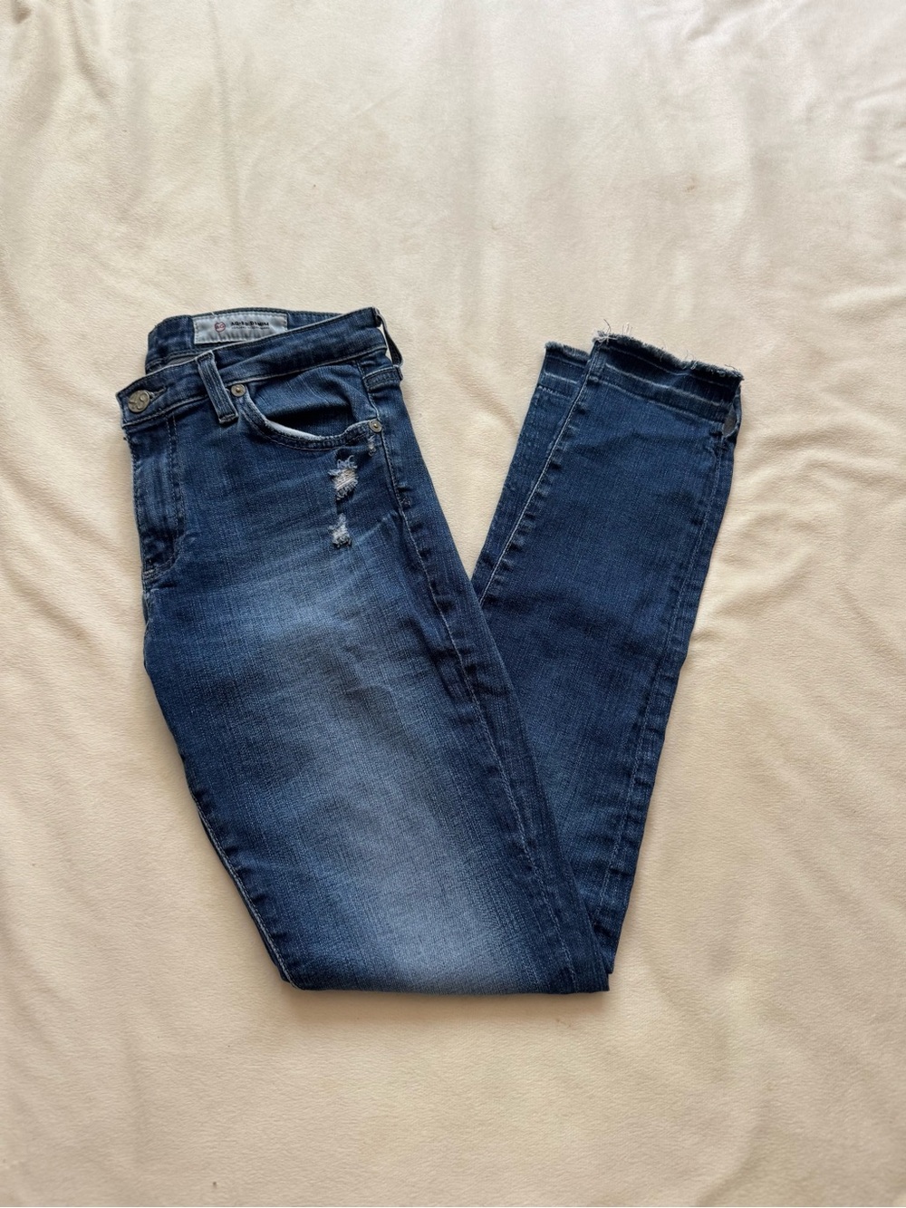 AG jeans the legging ankle super skinny jeans